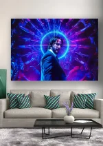 متال پوستر طرح شخصیت John Wick کد L1095 - Image 2
