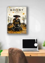 متال پوستر طرح بازی Ghost of Yotei کد L1093 - Image 2