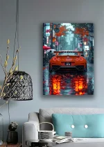 متال پوستر طرح ماشین نیسان GTR کد L1071 - Image 2