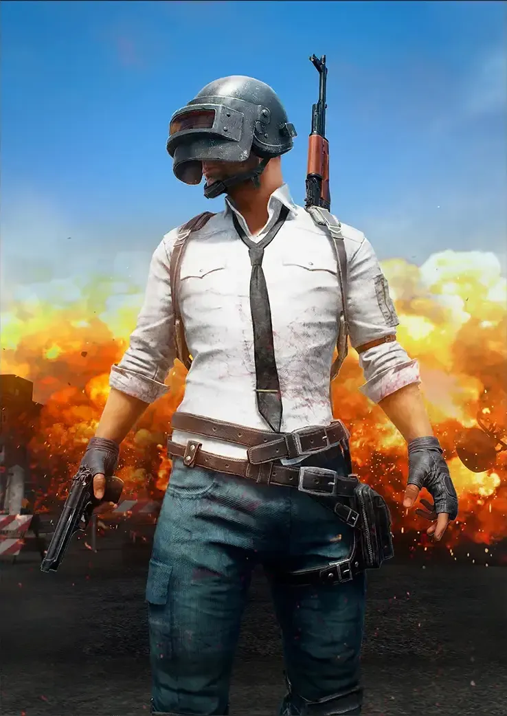 metal poster L1699-01 متال پوستر طرح بازی پابجی کد L1699 - Image 1