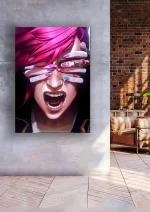 متال پوستر طرح انیمه آرکین کد L1080 - Image 2