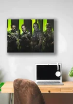 متال پوستر طرح بازی Call Of Duty کد L1091 - Image 2