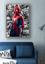 متال پوستر طرح اسپایدرمن کد L1112 - Image 2