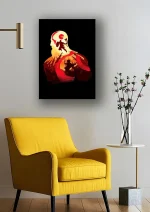 متال پوستر طرح بازی God Of War کد L1106 - Image 2