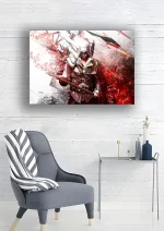 متال پوستر طرح بازی Assassin's Creed کد L1127 - Image 2