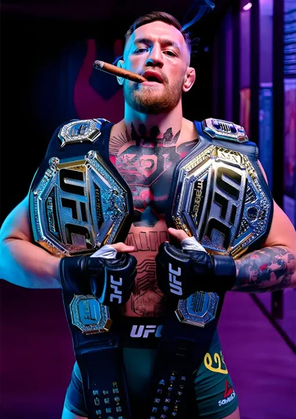 متال پوستر طرح Conor Mcgregor کد L1859