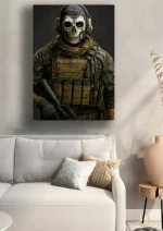 متال پوستر طرح بازی Call Of Duty کد L1865 - Image 2