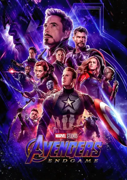 متال پوستر طرح سینمایی Avengers کد L1866