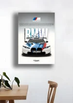 متال پوستر طرح ماشین BMW کد L1884 - Image 2