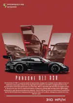 متال پوستر طرح ماشین Porsche 911 کد L1923