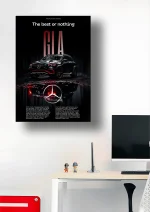 متال پوستر طرح ماشین Mercedes Benz GLA کد L1932 - Image 2