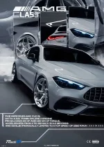 متال پوستر طرح ماشین Mercedes Benz کد L1934
