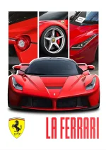 متال پوستر طرح ماشین La Ferrari کد L1948