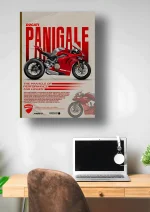 متال پوستر موتور طرح Ducati Panigale کد L1962 - Image 2