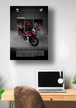 متال پوستر موتور طرح Honda CBR150R کد L1966 - Image 2