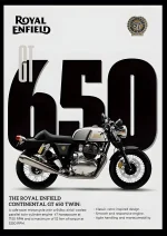 متال پوستر موتور طرح Continental GT 650 TWIN کد L1975