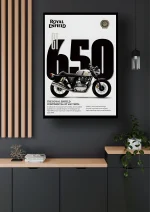 متال پوستر موتور طرح Continental GT 650 TWIN کد L1975 - Image 2