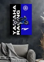 متال پوستر موتور طرح YAMAHA R1 کد L1983 - Image 2