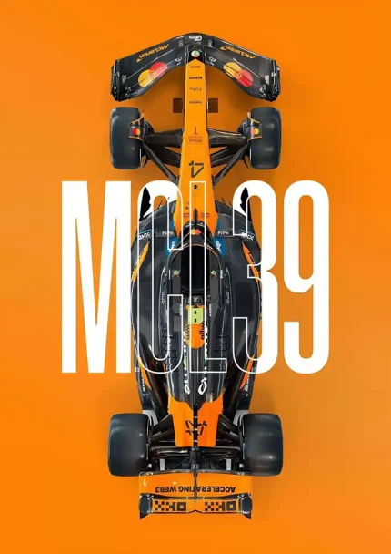 متال پوستر ماشین طرح MCL39 کد L1985