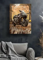 متال پوستر موتور طرح YAMAHA YZF-R1 کد L1987 - Image 2