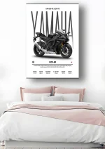 متال پوستر موتور طرح YAMAHA YZF-R1 کد L2015 - Image 2