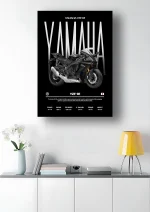 متال پوستر موتور طرح YAMAHA YZF-R1 کد L2021 - Image 2