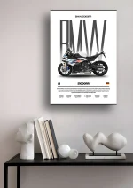 متال پوستر موتور طرح BMW S1000RR کد L2044 - Image 2