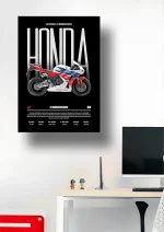 متال پوستر موتور طرح Honda CBR600RR کد L2059 - Image 2