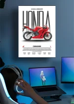 متال پوستر موتور طرح Honda CBR600RR کد L2079 - Image 2