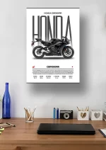 متال پوستر موتور طرح Honda CBR1000RR کد L2088 - Image 2