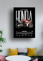متال پوستر موتور طرح Honda CBR1000RR کد L2106 - Image 2