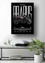 متال پوستر موتور طرح Brabus 1300R کد L2123 - Image 2