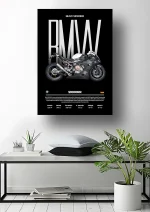متال پوستر موتور طرح BMW S1000RR کد L2130 - Image 2