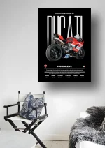 متال پوستر موتور طرح Ducati Panigale V2 کد L2139 - Image 2