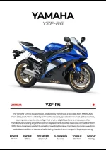 متال پوستر موتور طرح YAMAHA YZF-R6 کد L2163