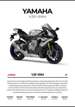 متال پوستر موتور طرح YAMAHA YZF-R1M کد L2204