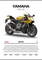 متال پوستر موتور طرح YAMAHA YZF-R6 کد L2207