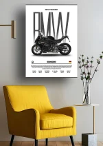 متال پوستر موتور طرح BMW S1000RR کد L2221 - Image 2