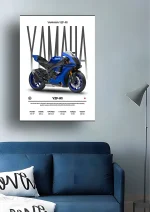 متال پوستر موتور طرح YAMAHA YZF-R1 کد L2237 - Image 2