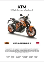 متال پوستر موتور طرح KTM 1290 Super Duke R کد L2257
