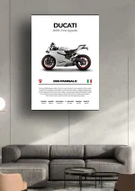 متال پوستر موتور طرح Ducati 899 Panigale کد L2258 - Image 2