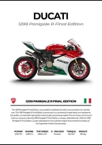 متال پوستر موتور طرح Ducati 1299 Panigale R Final Edition کد L2260
