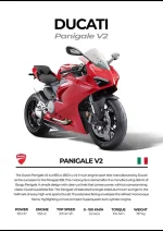متال پوستر موتور طرح Ducati Panigale V2 کد L2263