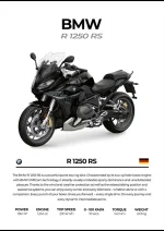 متال پوستر موتور طرح BMW R 1250 RS کد L2264