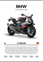 متال پوستر موتور طرح BMW M1000RR کد L2266