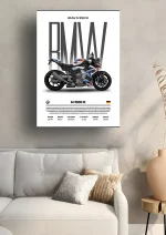 متال پوستر موتور طرح BMW M1000 R کد L2289 - Image 2