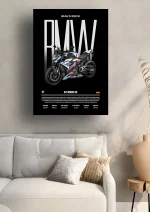 متال پوستر موتور طرح BMW M1000 R کد L2290 - Image 2