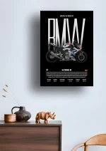 متال پوستر موتور طرح BMW M1000 R کد L2291 - Image 2