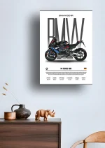 متال پوستر موتور طرح BMW M1000RR کد L2292 - Image 2