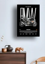 متال پوستر موتور طرح BMW M1000RR کد L2297 - Image 2